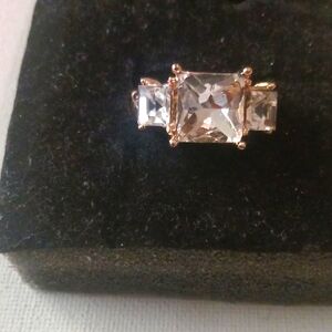 Elegant Gold and Silver Women's Ring